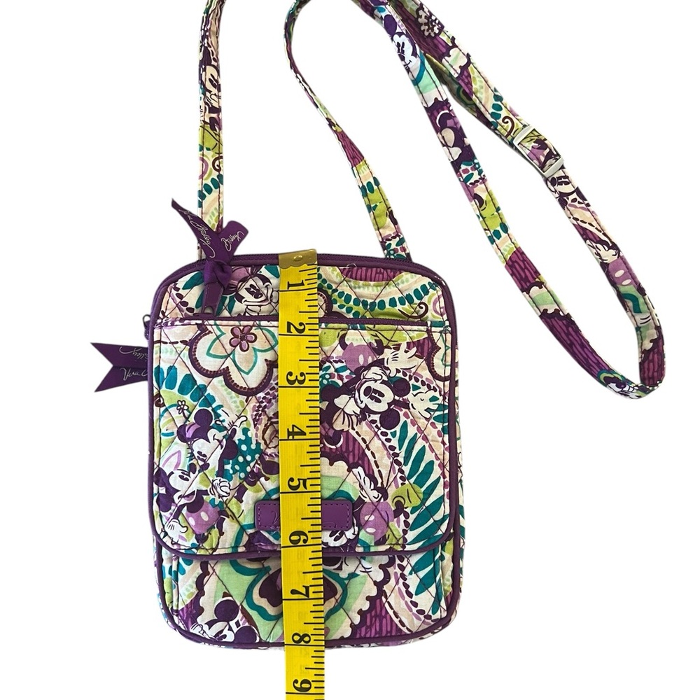 Vera Bradley X Disney Parks  Plums Up Mickey and Minnie Crossbody Small Purse - Picture 11 of 13
